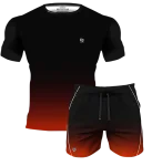 Zestaw Treningowy GRADIENT POMARAŃCZOWY