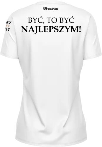 Tadeusz "Teddy" Pietrzykowski  Koszulka Damska Bawełniana Teddy bawelna damska tyl.png