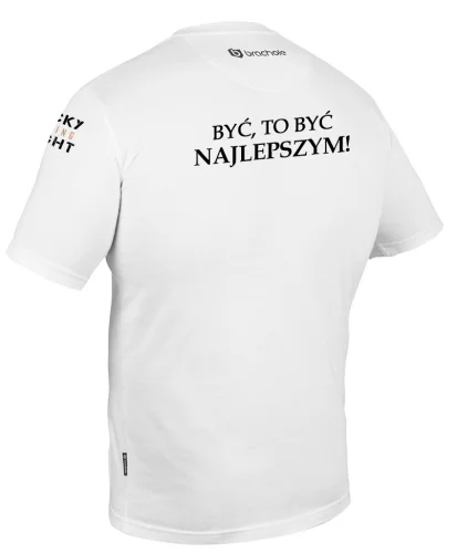 Tadeusz "Teddy" Pietrzykowski  Koszulka Męska Bawełniana Teddy bawelna tyl.png