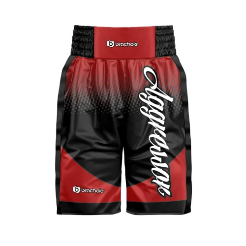 Męskie spodenki bokserskie Aggressor Red