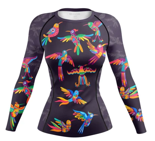 Termoaktywny Rashguard Damski Flovi FLOVI przód Rashguard Damski.jpg