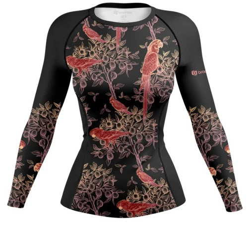 Czarny Rashguard damski  Vaset VASE przód Rashguard Damski.jpg