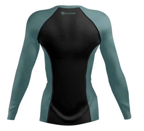 Morski Rashguard Damski Sportowy BASIC SEA tył Rashguard Damski.jpg
