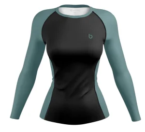 Morski Rashguard Damski Sportowy