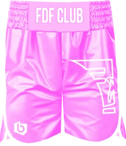 Spodenki bokserskie damskie FDF Róż