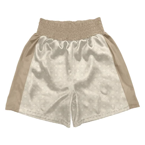 Beżowe spodnie bokserskie Slugger Platinum Beżowe spodnie bokserskie Slugger Platinum.tył.png