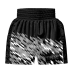 Czarne Olimpijskie spodenki do boksu Bricks.tył.png