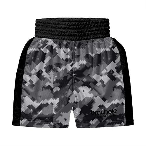 Czarno-szare bokserskie spodenki dla zawodowców Warfare Navy Czarno-szare Bokserskie spodenki dla zawodowców Warfare Navy.tył.png