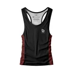 Czarny tank top męski Cherry