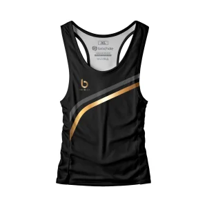 Czarny tank top męski  Golden Line