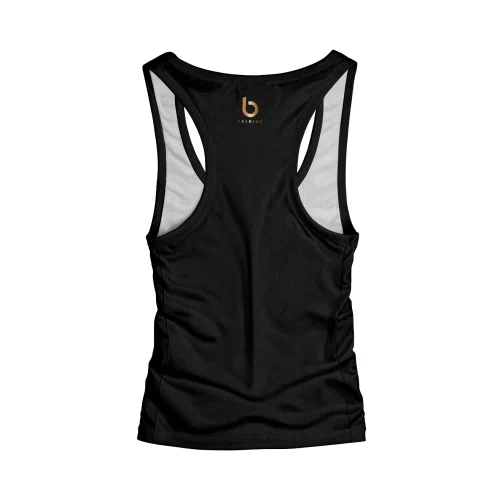 Czarny tank top męski  Golden Line Czarny TANK TOP MĘSKI Golden Line.tył.png