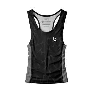 Czarny tank top męski Liquid