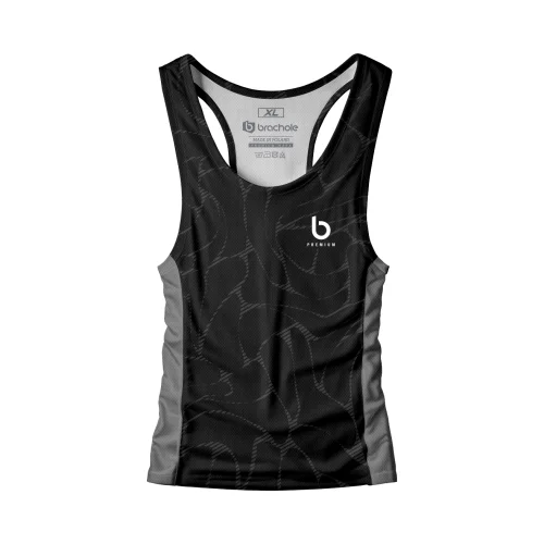Czarny tank top męski Liquid Czarny tank top męski Liquid.png