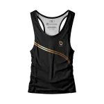 Czarny tank top męski sportowy Luxury