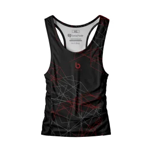 Czarny tank top męski Sector