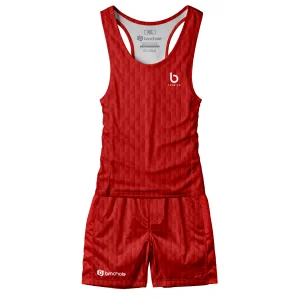 Czerwony komplet olimpijski męski Basic Red