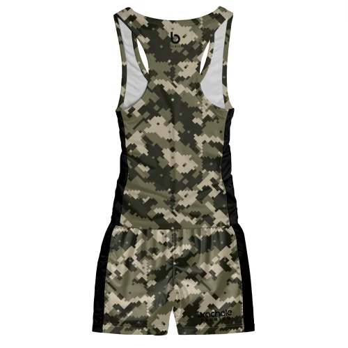 Czarno-zielony komplet męski Warfare Green Czarno-zielony komplet męskiWarfare.przód.tył.png