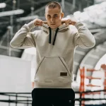 Bluza Kangurka z kapturem Sand