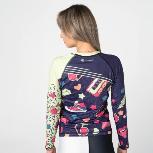 Rashguard damski fitness Teenager Thing