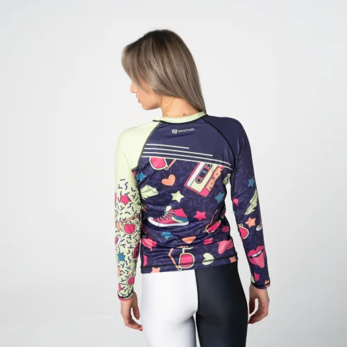 Rashguard damski fitness Teenager Thing