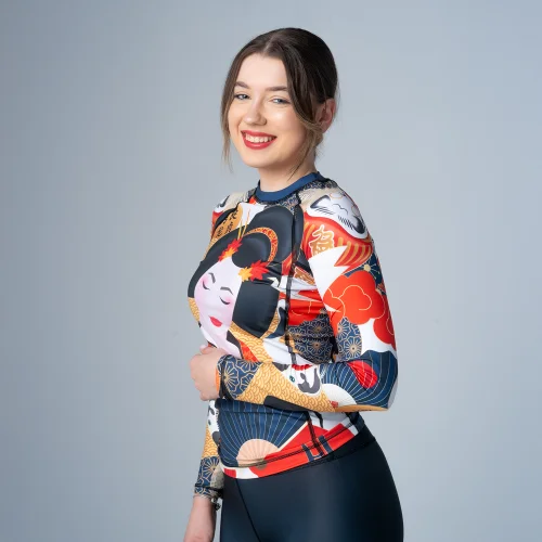  Rashguard Damski na długi rękaw Japan Tradition