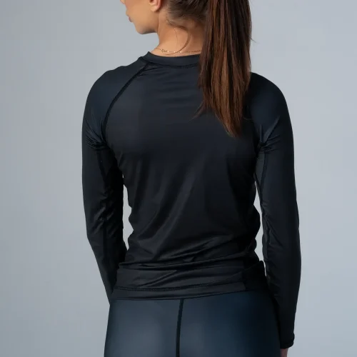 Czarny Rashguard Damski