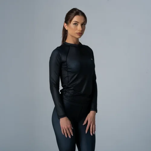 Czarny Rashguard Damski