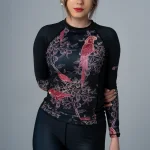 Czarny Rashguard damski  Vaset