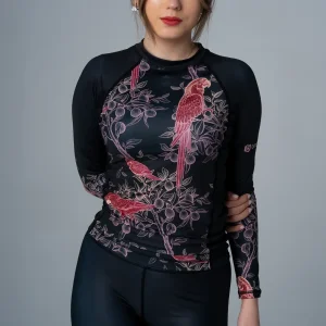 Czarny Rashguard damski  Vaset