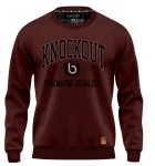 Bluza klasyczna Knockout bordowa 