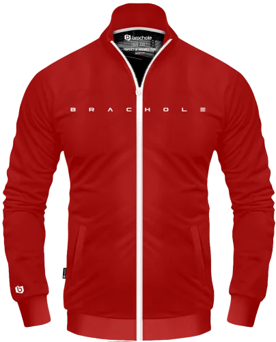 Bluza na Zamek CZERWONA 2