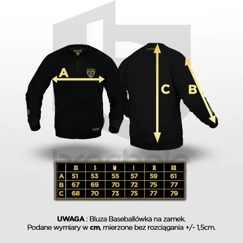 Bluza Baseball TARCZA baseball_zamek_meska_rozmiar.png